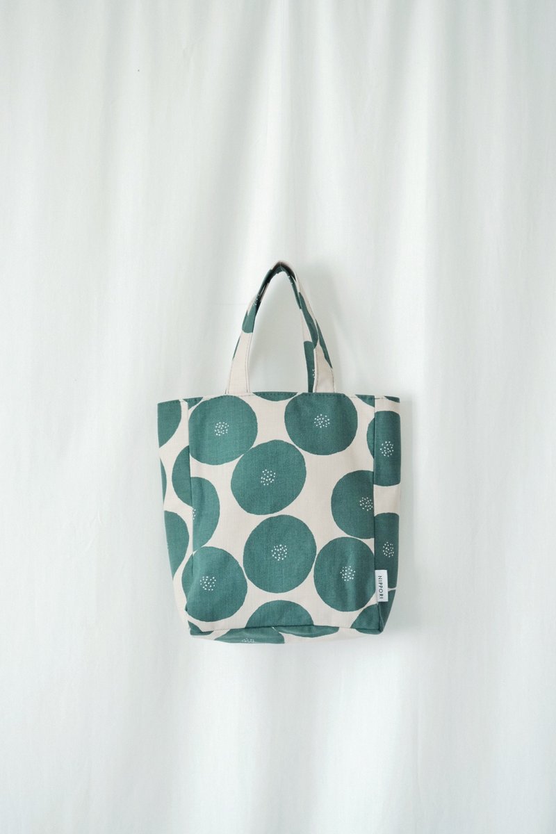 Universal bag 【Nagoya Series Moriyamaもりやま】 - Handbags & Totes - Cotton & Hemp Green