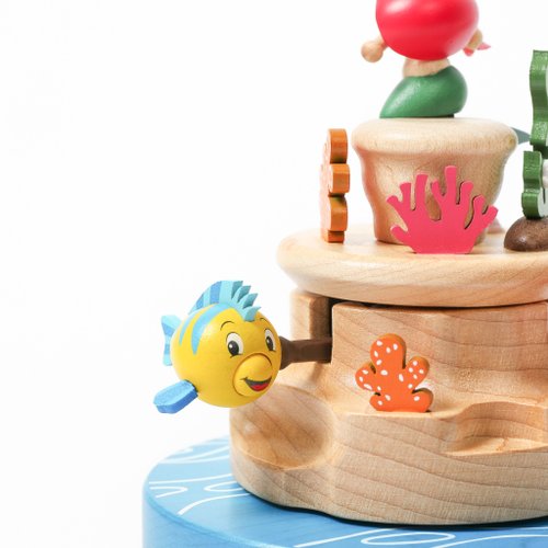 リトル・マーメイド】ディズニー ダブルスピン 上下回転オルゴール