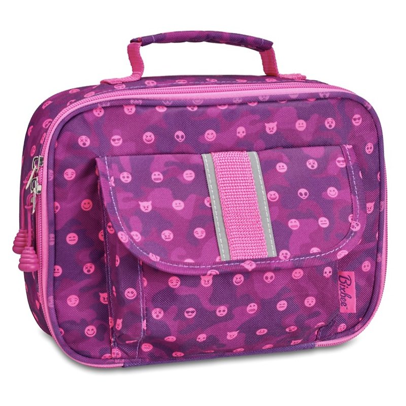 American Bixbee Amazon Limited Edition-Emoji Colorful Purple Insulated Meal Bag - Handbags & Totes - Polyester Purple
