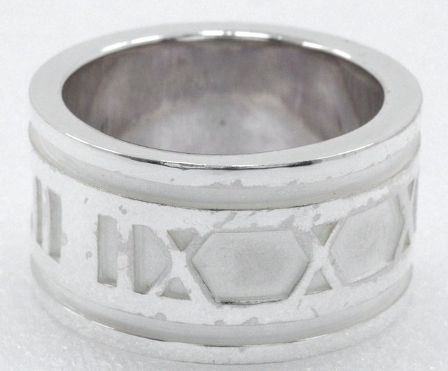 『TIFFANY & CO.』ティファニー アトラス ワイド リング 14号 楽天市場】【ジュエリー】【新品仕上げ済】TIFFANY&Co