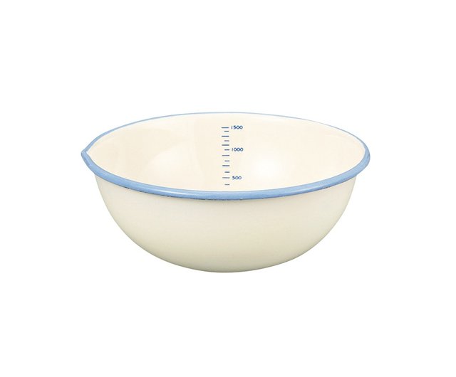 Light Blue Enameled Bowl