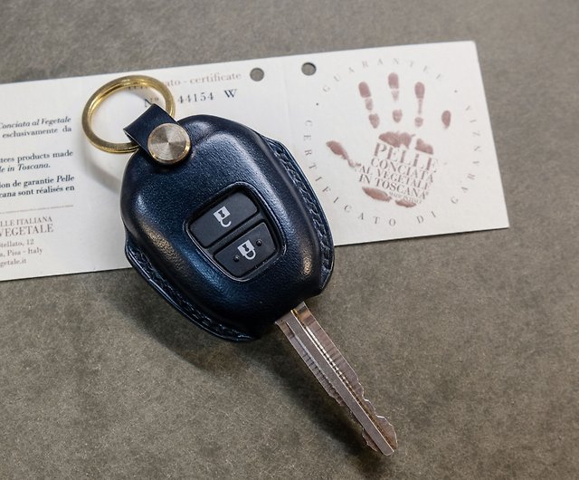 Personalised Leather Key Case With Car Logo Free Car Logo 