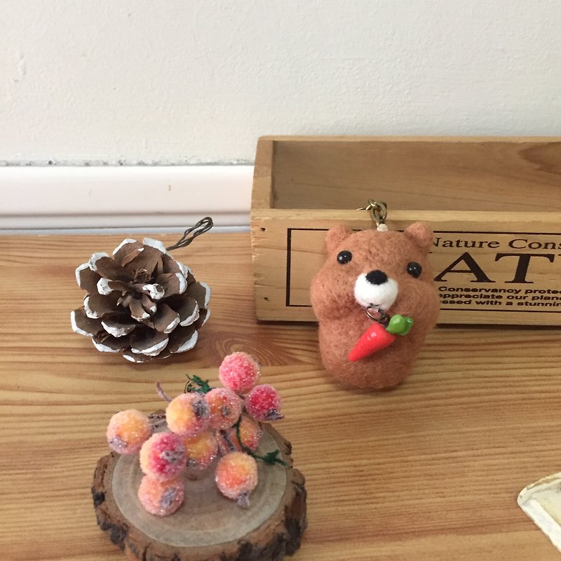 Every day there are fruits and vegetables to eat alpaca - Stuffed Dolls & Figurines - Wool 