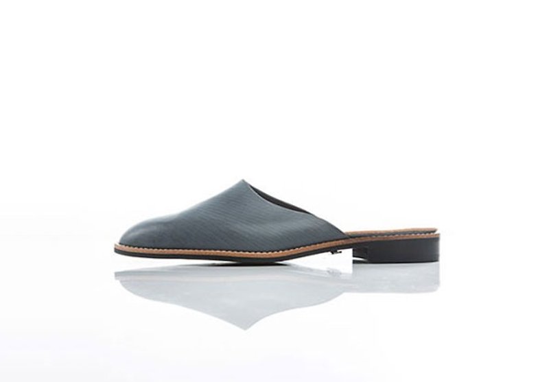 NOUR mule - Sky Blue - Sandals - Genuine Leather Blue