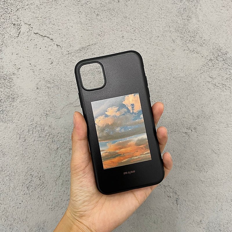 Customized photo illustration graphics mobile phone case iPhone 13 soft matte black case and other 3 types can be customized - Phone Cases - Other Materials Multicolor