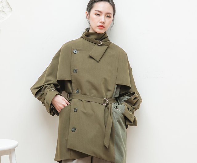 Classic Original] Freud_Freud Coat_CLO502_Green - Shop SU:MI said