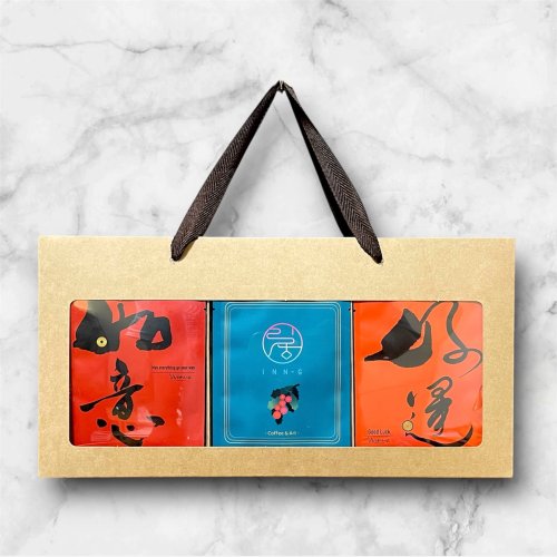 引居INN-G Coffee&Art 精品咖啡 引居INN-G精選濾掛咖啡禮盒18入1組