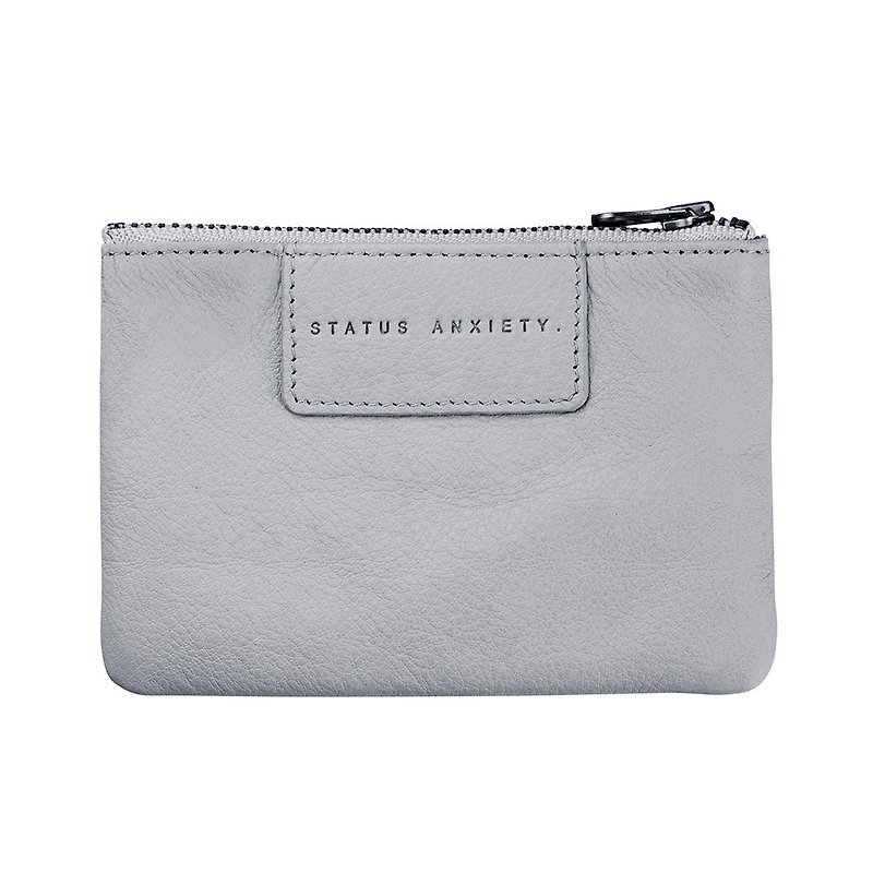 ANARCHY Flat Clip _Arctic Grey / Arctic Grey - Wallets - Genuine Leather Gray