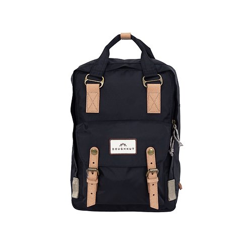 DOUGHNUT - 來自香港的包包設計品牌 【 DOUGHNUT 】馬卡龍 JG 大容量 14吋 筆電後背包 防潑水 / 黑