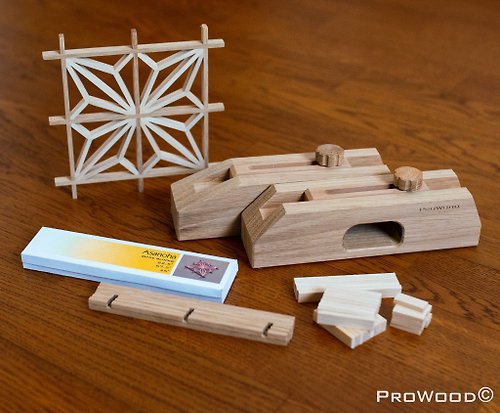 ProWoodUkraine Kumiko Starter Kit - Asanoha (Woodworking jigs)