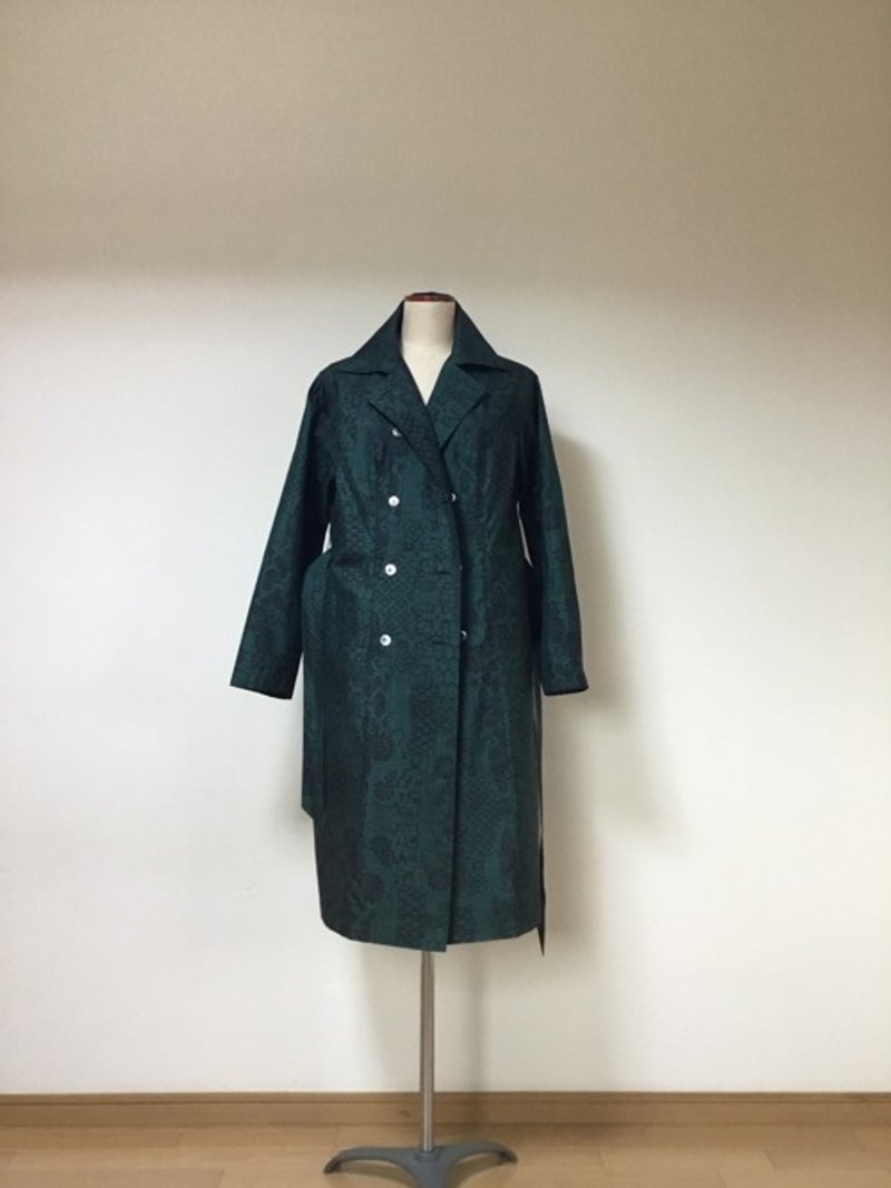 Pinkoi Proxy Purchase -  Coat Trench coat style Kimono remake - Women's Casual & Functional Jackets - Cotton & Hemp 