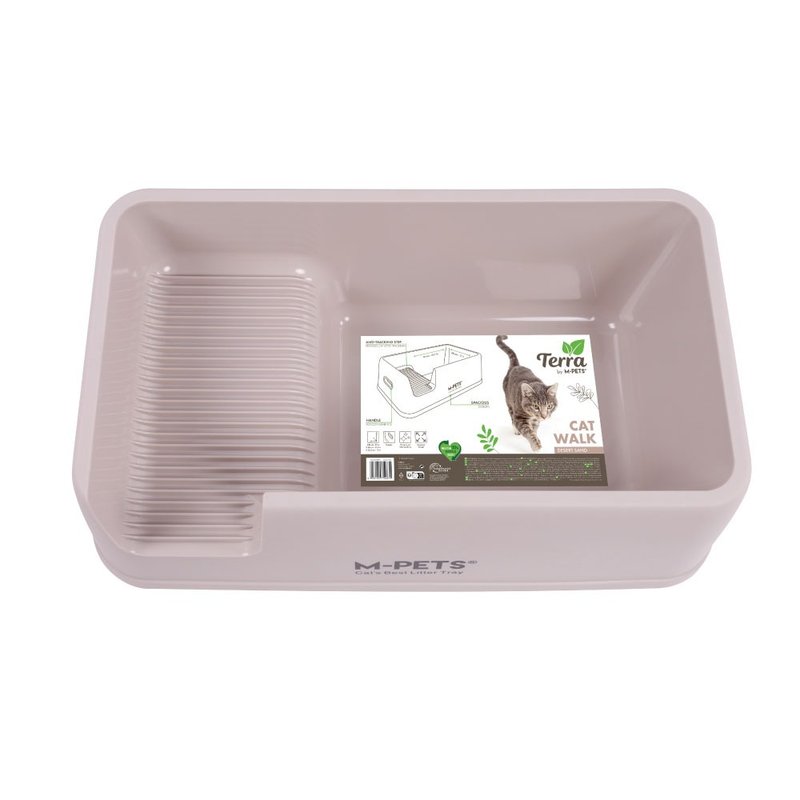 【MPETS】商品設計帶有手柄易於提起和移動~友愛地球貓砂 - 貓砂/貓砂盆/墊 - 其他材質 多色