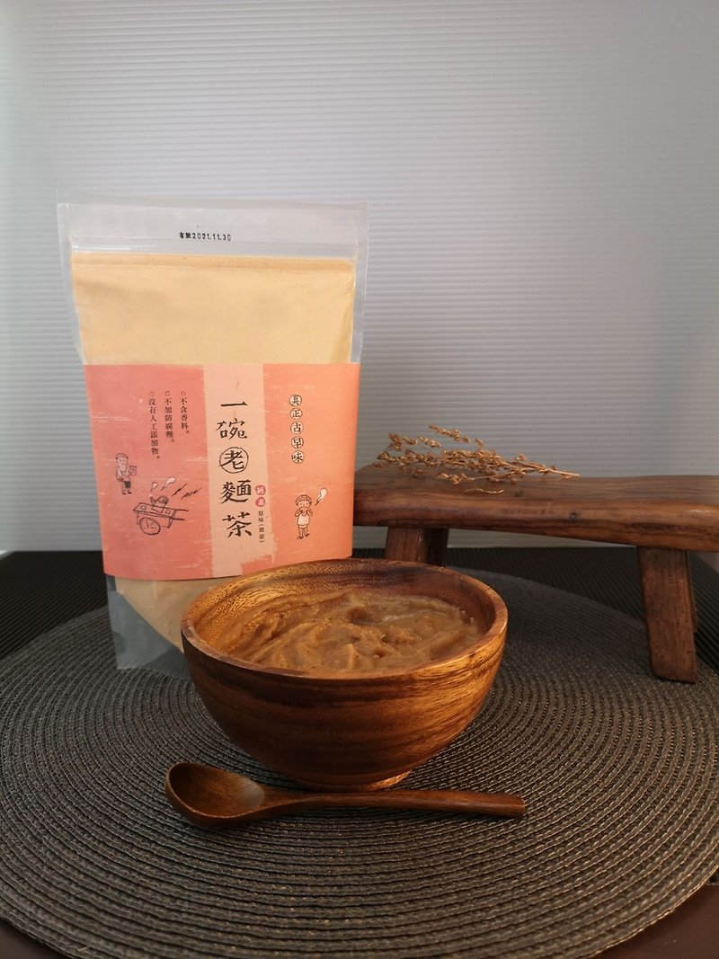 一碗老麵茶(原味) - 燕麥/麥片/穀物 - 新鮮食材 橘色