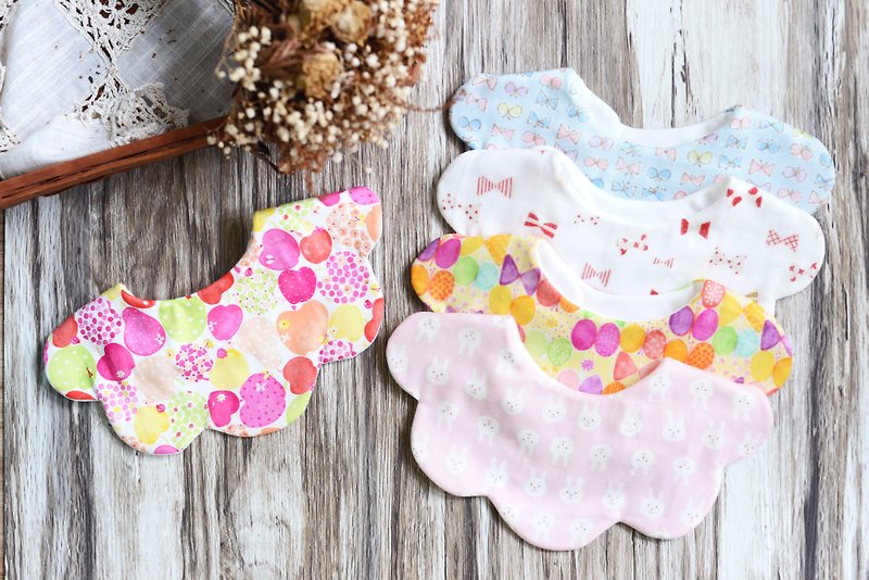 Hand made - baby bibs (lovely Wai twists) - Bibs - Other Materials 