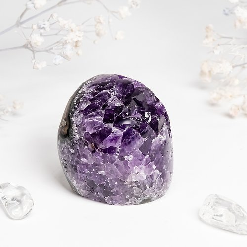 石之王 King Stones - 水晶天然石飾品、原礦 ESP 拇指晶鎮 1670077 開運小物紫水晶 小資族輕鬆入手