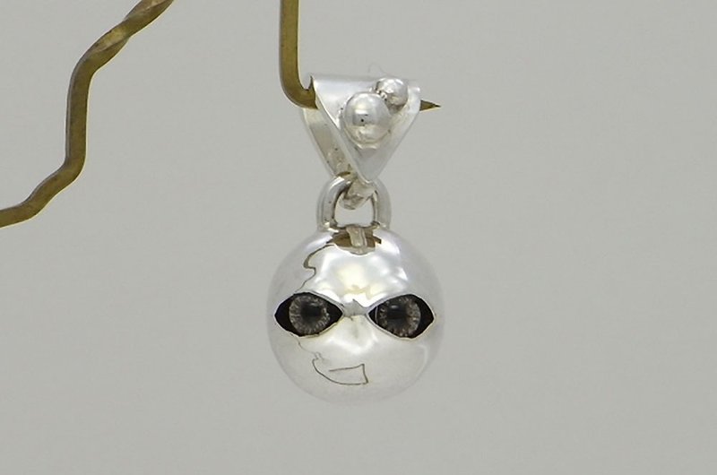 stare ball S_P1【チェーン別販売】 - 項鍊 - 純銀 銀色