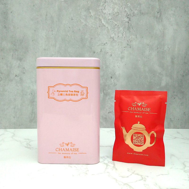Oriental Beauty Tea| Pyramid Whole-leaf Tea Bag | Taiwan Tea |  Hand Picked Tea - ชา - โลหะ สึชมพู