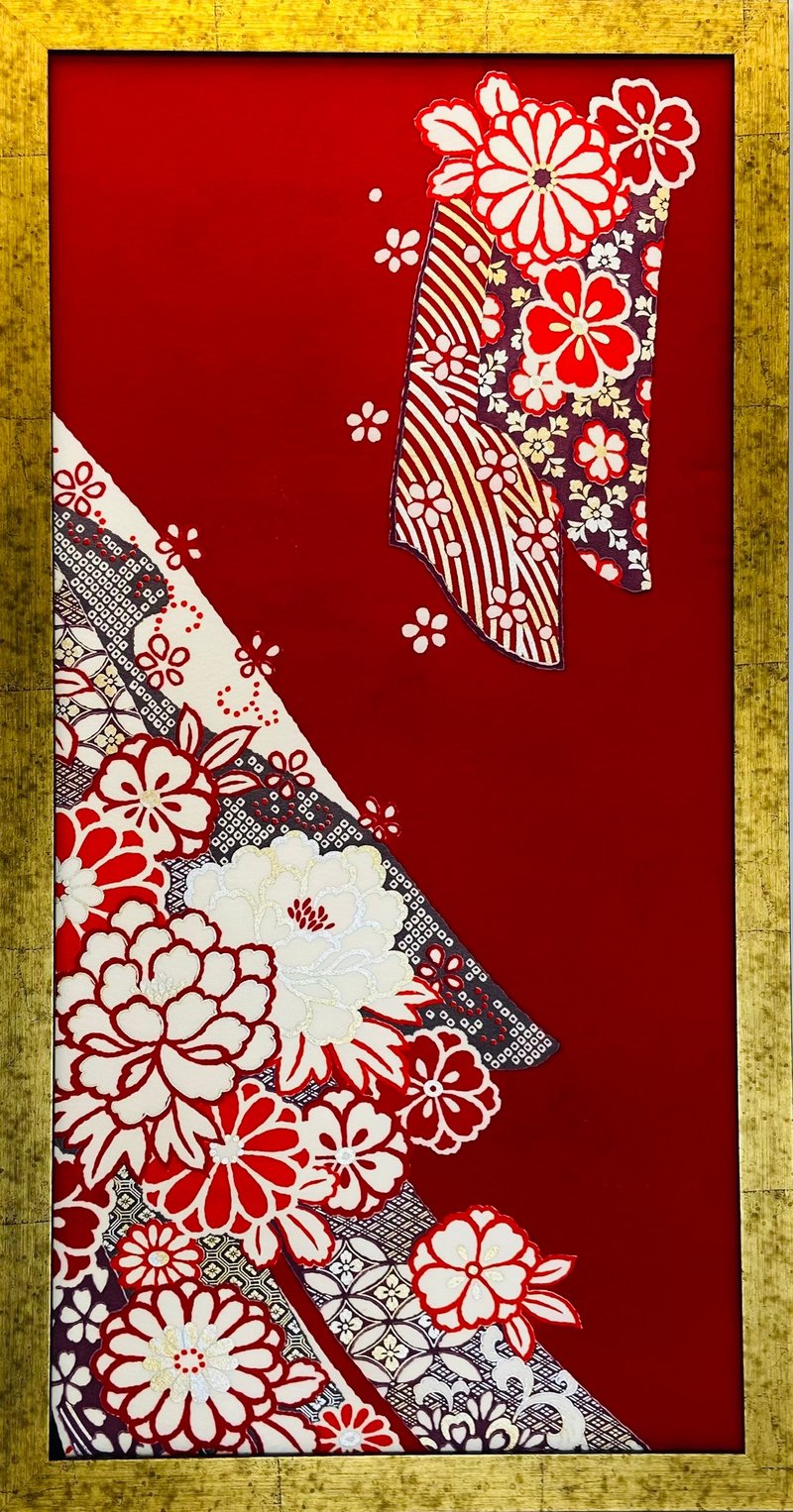 春牡丹　はるぼたん - 壁貼/牆壁裝飾 - 其他材質 紅色