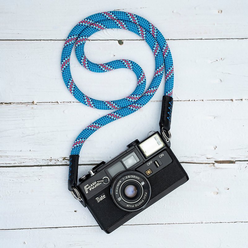 France Beal Rope Camera Strap - ขาตั้งกล้อง - ไนลอน สีน้ำเงิน
