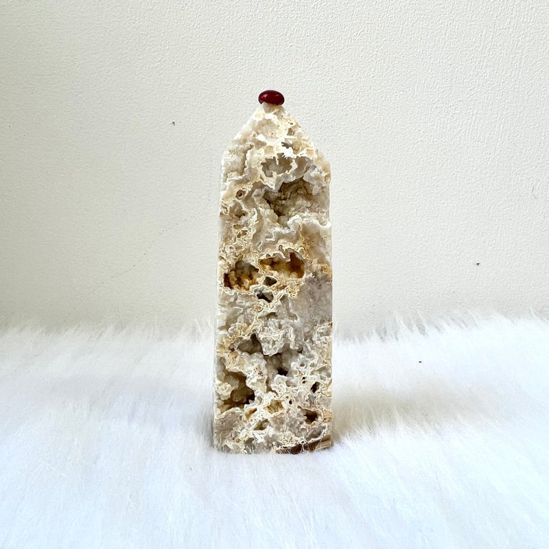 絲綢瑪瑙柱 | 水晶 | 水晶柱 | 水晶擺件 - 擺飾/家飾品 - 水晶 多色