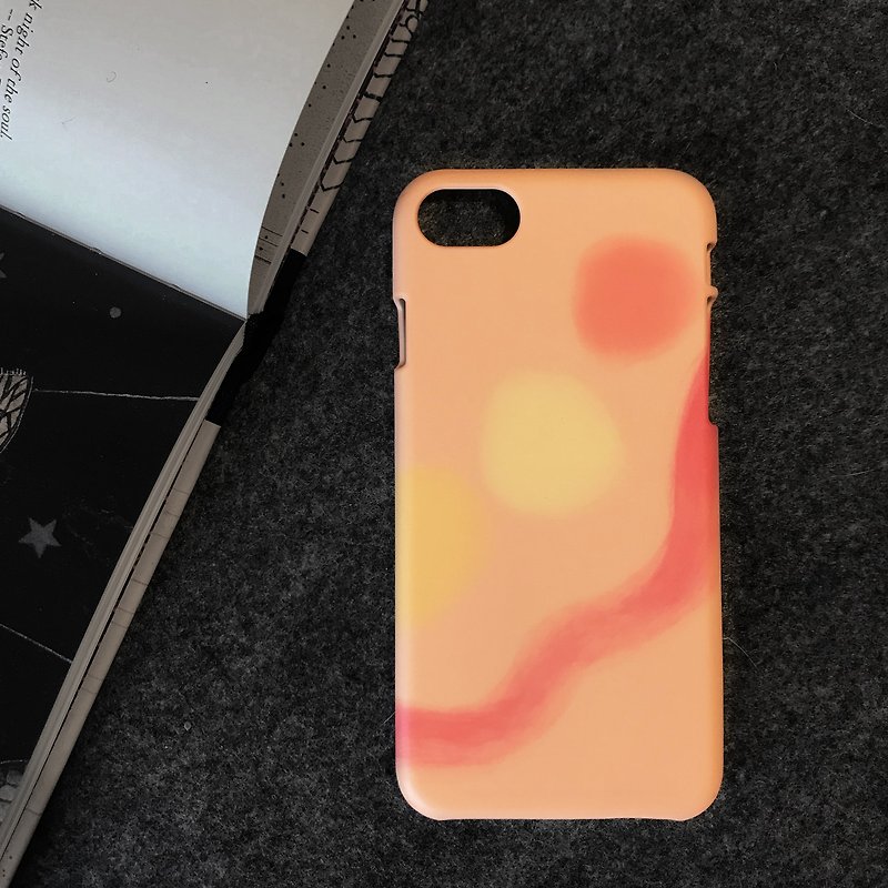 POP red and orange. Matte Case (iPhone, HTC, Samsung, Sony) - Phone Cases - Plastic Orange