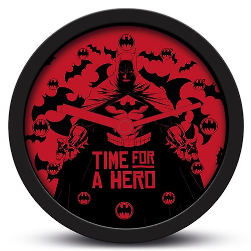Dope 私貨 【蝙蝠俠】 (Time For a Hero) 主題桌上時鐘/鬧鐘/Batman