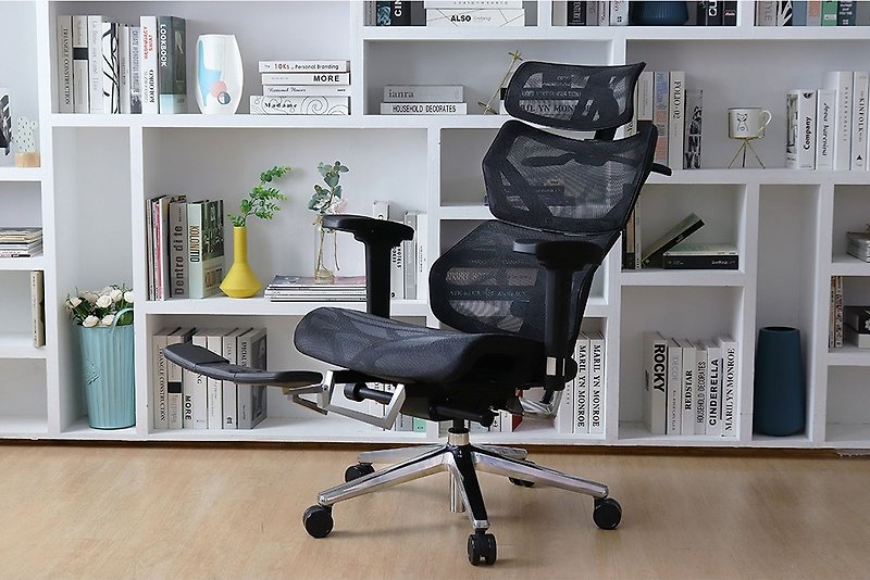 irocks T27S Yunyan Net Ergonomic Chair Computer Chair with Footrest - Chairs & Sofas - Other Materials 