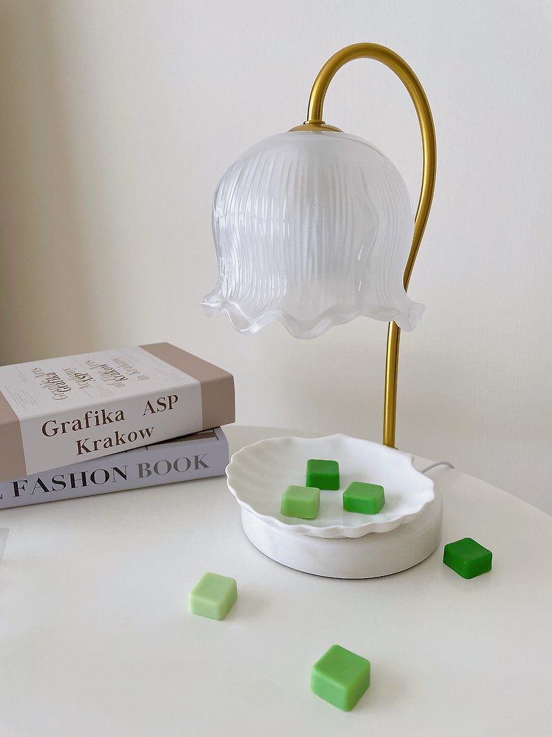 Pre-Order | Fairy Melt Wax Lamp - Lighting - Glass White