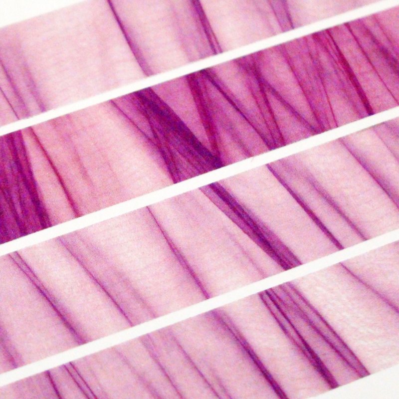 Sample Washi Tape Purple Satin - Washi Tape - Paper 