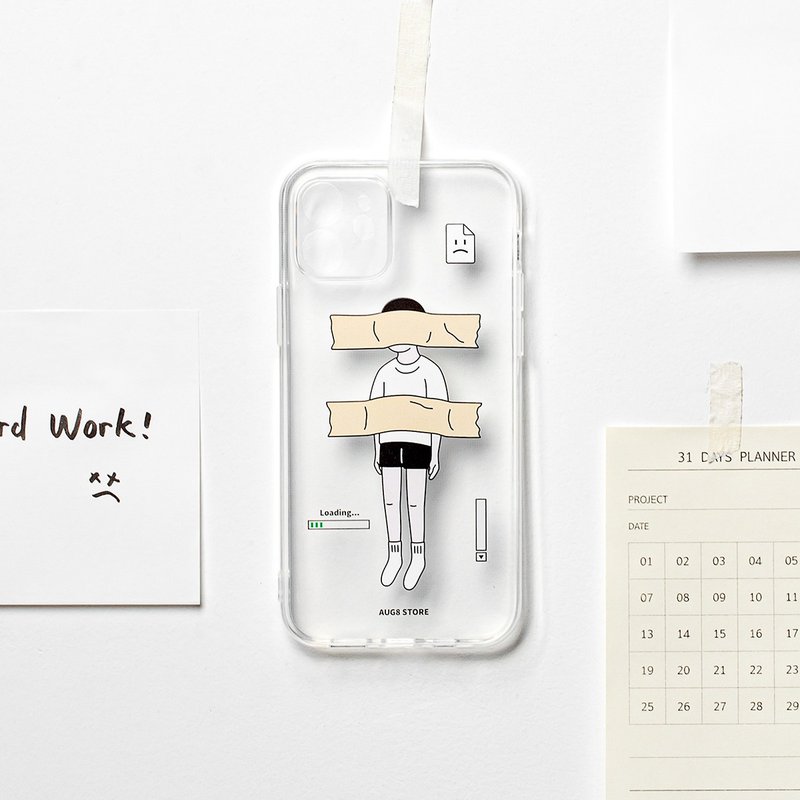 AUG8 STORE 被迫營業 iPhone手機殼 透明軟殼 - 手機殼/手機套 - 其他材質 