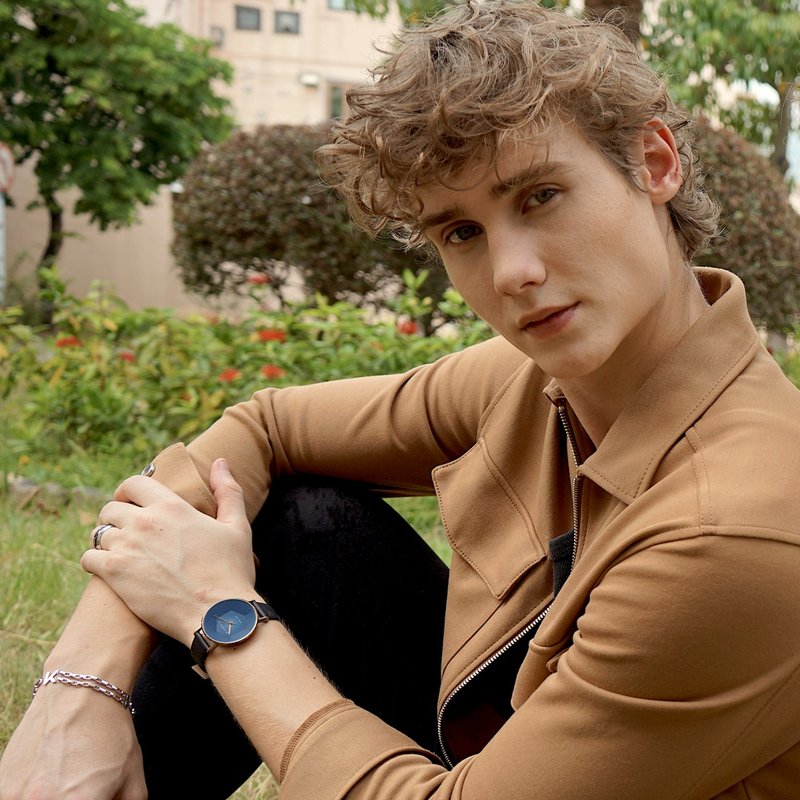 Volare Solar 39MM / 深藍復古金 - 男錶/中性錶 - 其他材質 