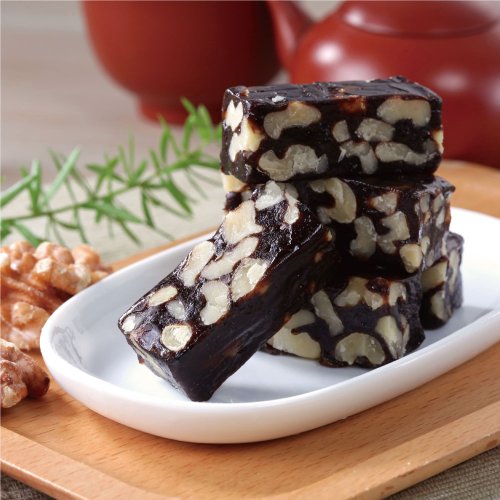 瘋堅果ing 【瘋堅果ing】低糖高纖南棗核桃糕(500g/盒)-禮盒提袋組 新春送禮