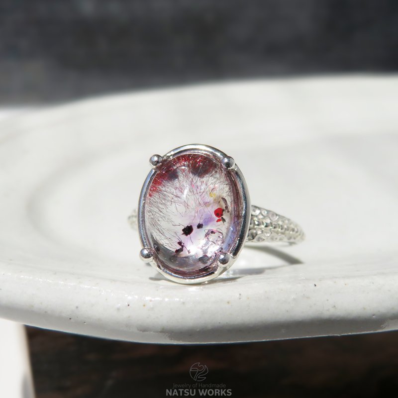クォーツ リング / Super Seven type Quartz Ring - 戒指 - 寶石 紫色