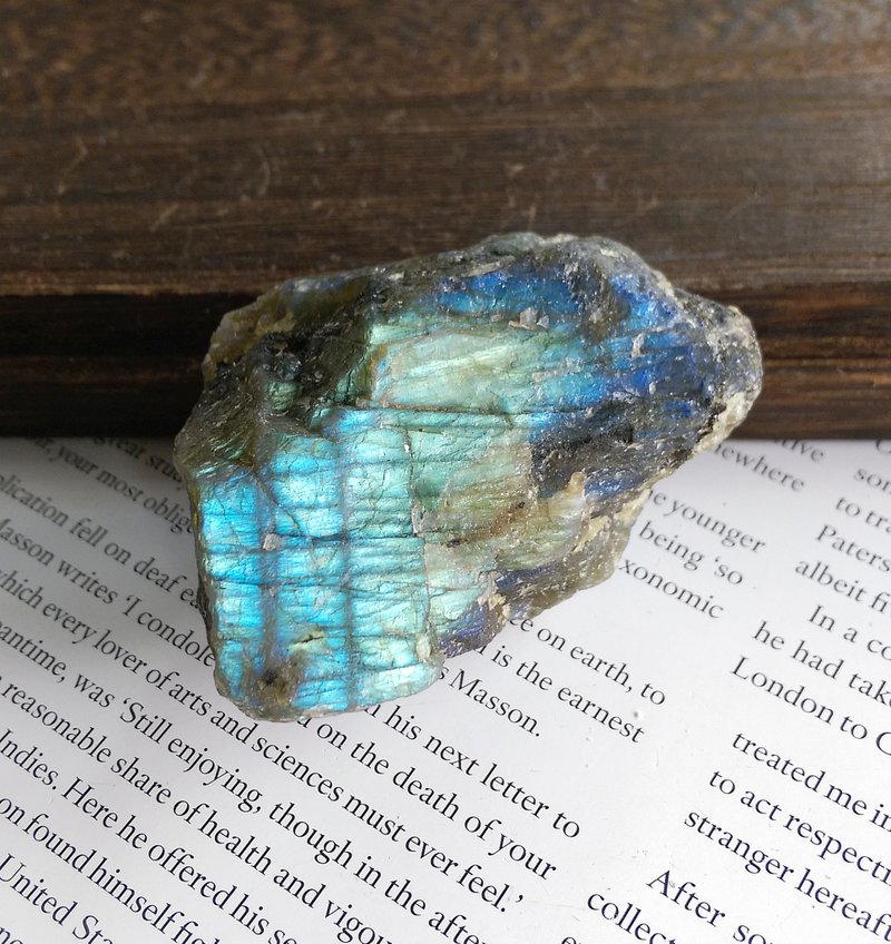 Labradorite 馬達加斯加產地 拉長石 天然礦石 原礦 - 裝飾/擺設  - 其他材質 