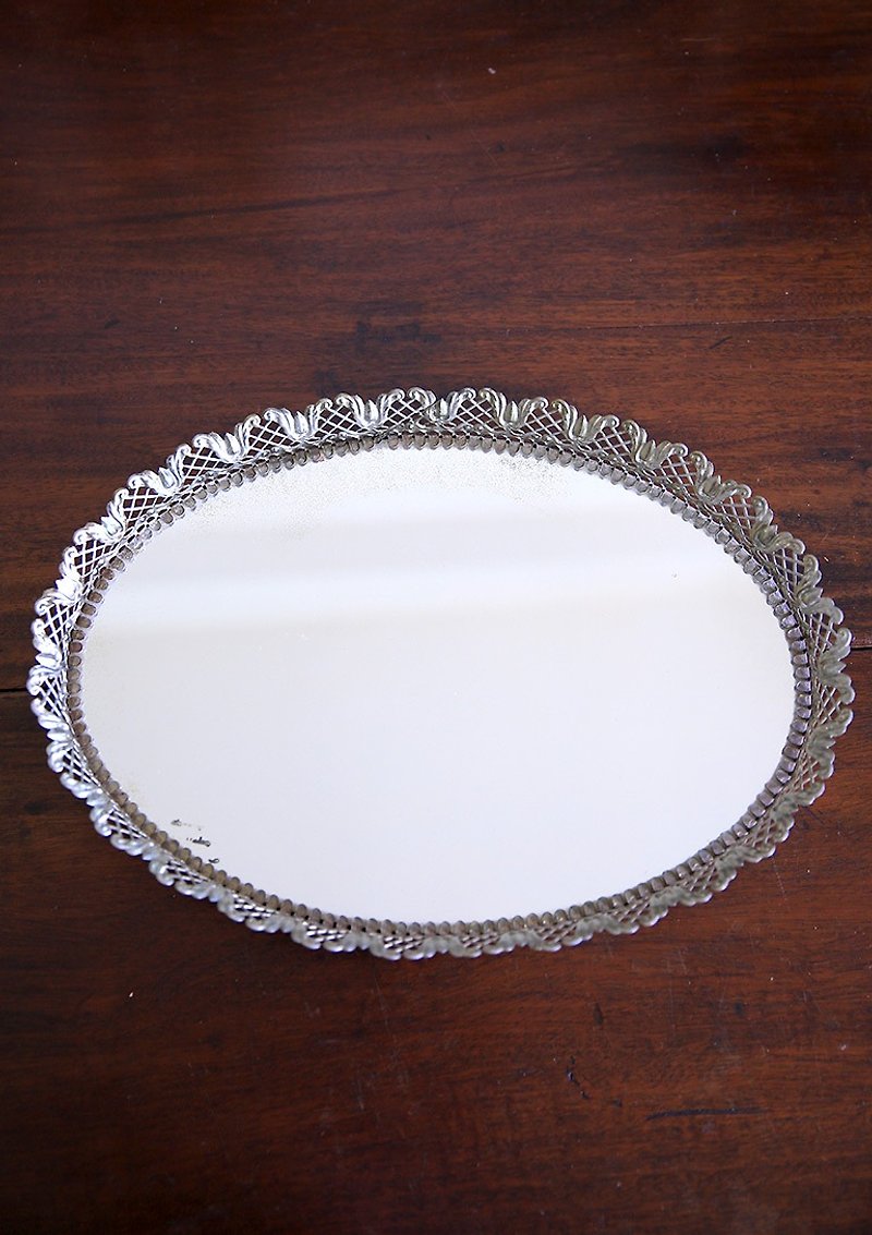 American Antique Mirror Tray No.17 Large Mirror Mirror Tray - Other - Other Metals Silver