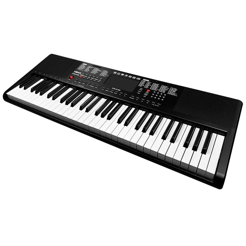 KONIX 61鍵多媒體音樂電子琴 S6188 經濟入門首選 - 吉他/樂器 - 塑膠 黑色