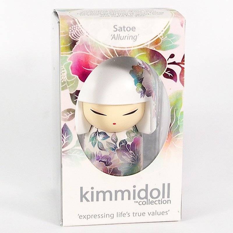 Key Ring - Satoe Alluring Charm 【Kimmidoll and Blessed Doll Key Ring】 - ที่ห้อยกุญแจ - วัสดุอื่นๆ ขาว