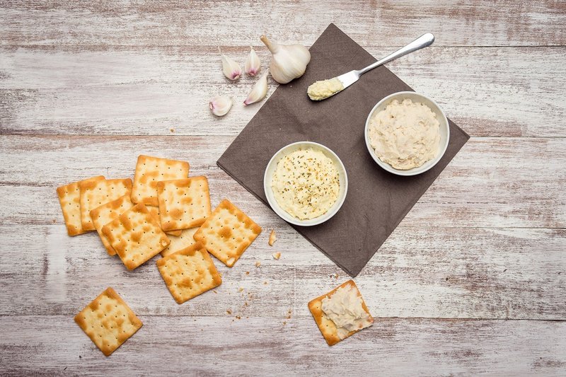 香蒜乳酪抹醬 Garlic Cheese Spread 手工製作 - 果醬/抹醬 - 新鮮食材 黃色
