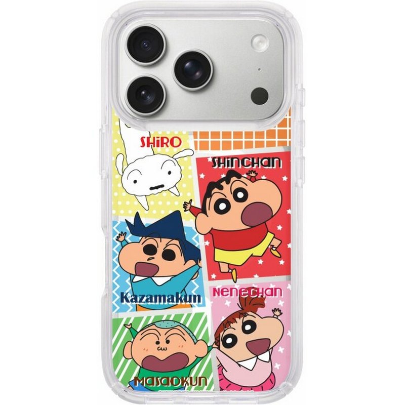蠟筆小新 iPhone17 Pro  透明/磁吸磁換式手機殻 - 手機殼/手機套 - 塑膠 多色