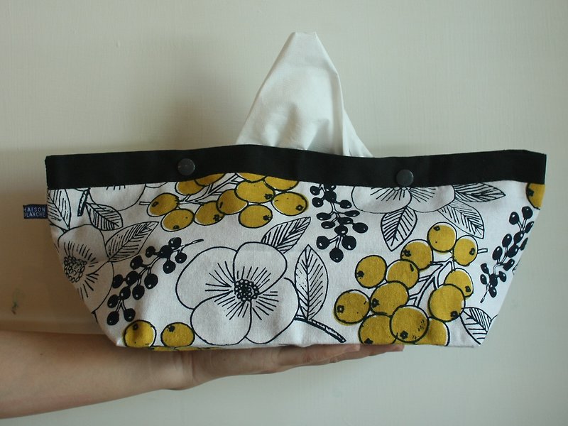 [Good day] Japanese cotton linen simple wind paper cover. Flower and fruit fragrance - อื่นๆ - ผ้าฝ้าย/ผ้าลินิน ขาว