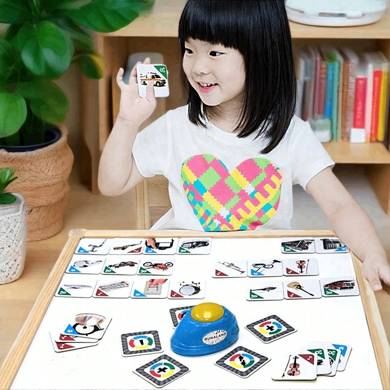 聲音點點名(生活版)  認知遊戲 2歲玩具 兒童節禮物 聖誕禮物 - 寶寶/兒童玩具/玩偶 - 塑膠 藍色