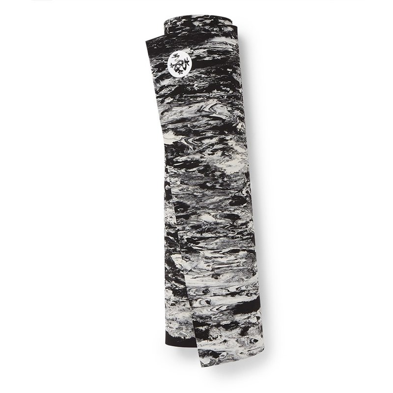 【Manduka】RHEO Mat 雙面健身墊 8mm - Black White Marble - 瑜珈墊 - 其他材質 黑色
