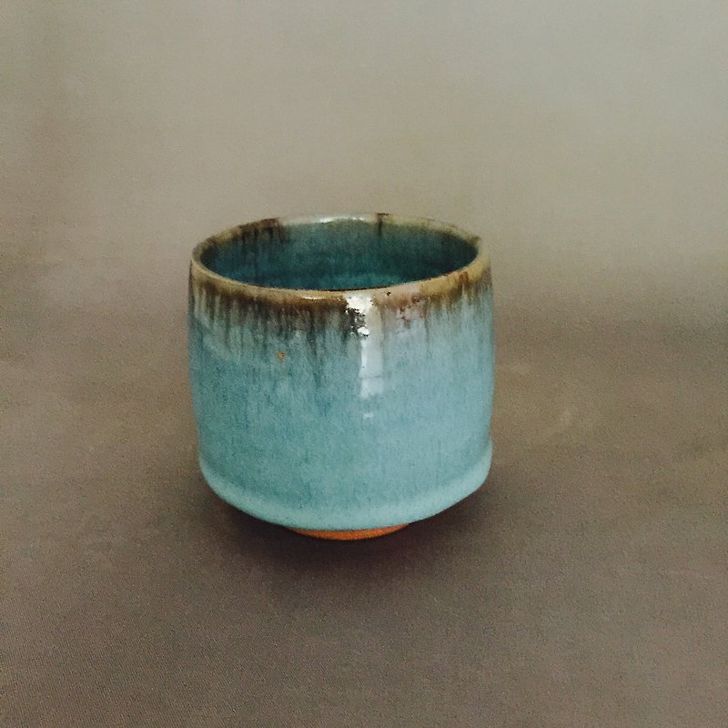 Blue flow glaze - Teapots & Teacups - Pottery Blue