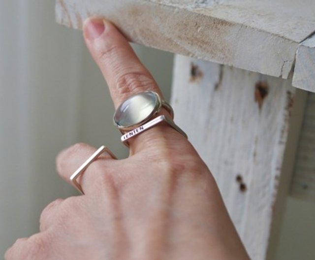 ミッシングリンク シークレット おまけ付き Pinkoi Proxy Purchase - K10WG[月兎のmoonstone]ring