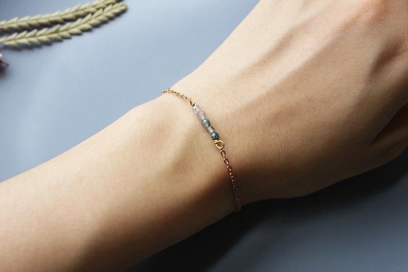 Linlan - bracelet - Bracelets - Copper & Brass Green
