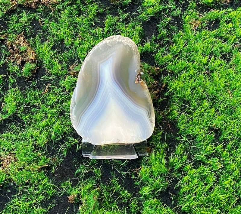 能量擺飾-天然瑪瑙山形片 招財轉運 療癒 開運 快速出貨 - 擺飾/家飾品 - 水晶 多色