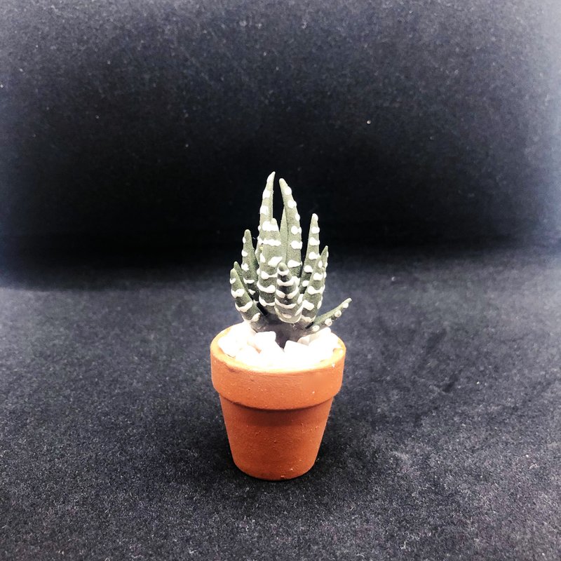 黏土多肉植物- 十二之卷【小盆】 - 擺飾/家飾品 - 黏土 