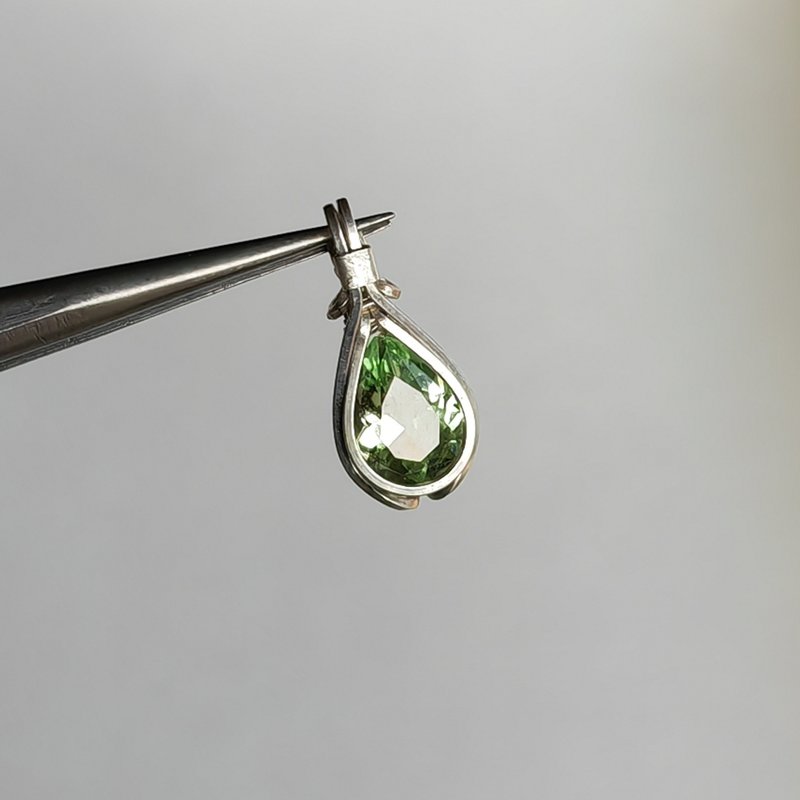 Garnet Necklace Pendant - Necklaces - Semi-Precious Stones 