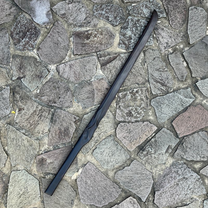 我販劍　妖刀　夜極　手工藝術木劍木刀　武士刀日本刀　魔劍 - 擺飾/家飾品 - 木頭 黑色