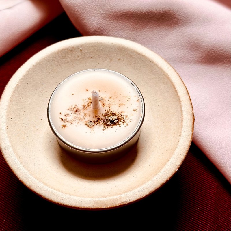 [Herbal Candle] #35・Saturn Candle Box Set - Candles & Candle Holders - Wax White